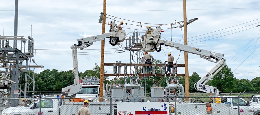 Fire destroys Southland Substation