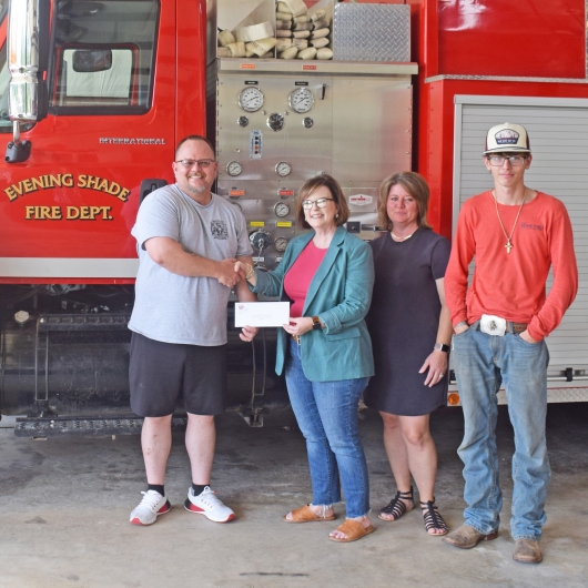 Operation Round Up awards fire department $1,000